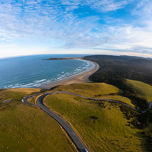 The Catlins: Florence Hill Lookout - Southland, New Zealand