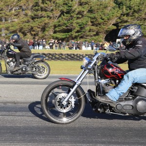 INDIAN MOTORCYCLE TWILIGHT DRAG RACING